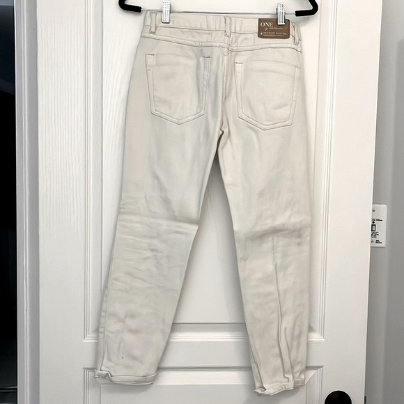 One Teaspoon Awesome Baggies Destroyed Jeans - White - Picture 3 of 5